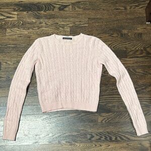Pink Brandy Melville Knit Sweater
